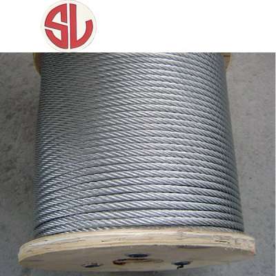 Steel Wire Rope K 6*7+IWS Conveyor Belt Wire Rope