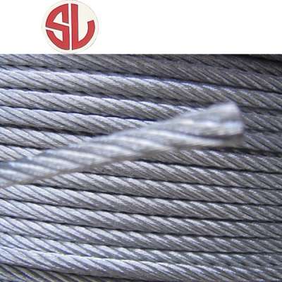 Galvanized Steel Wire Rope for Elevators & Lifts