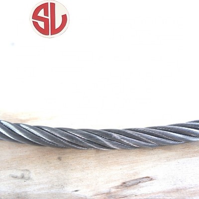 7*37 Carbon Steel Wire Rope for Boat