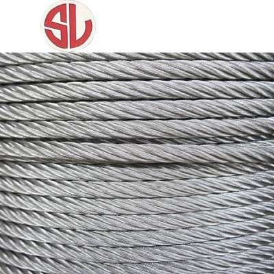 Steel Wire Rope 6*37 Fiber Core Carbon Steel Cable